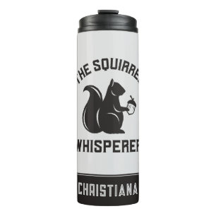 Garrafa Térmica O Sussuro de Esquilo Squirrel Lover