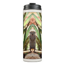 "O Tumbler térmico da bebida do rei" esquilo à