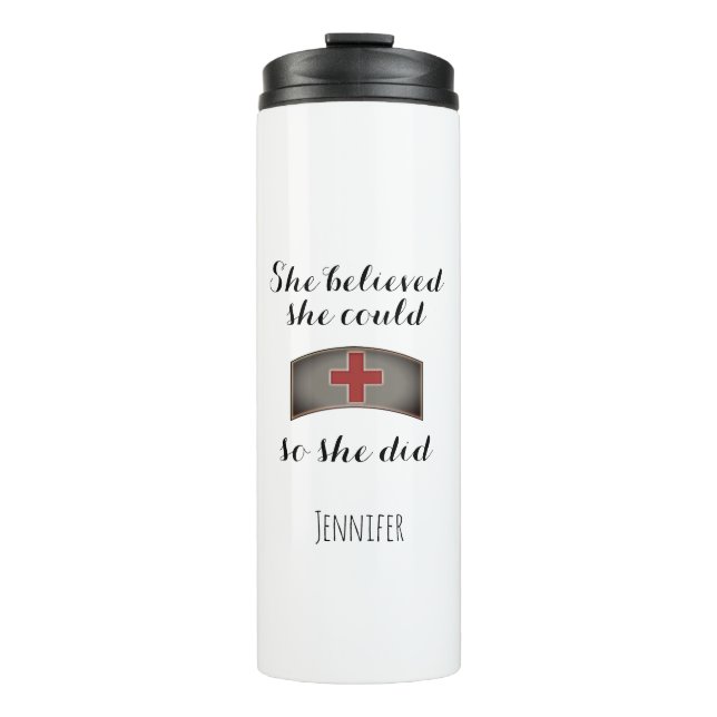 Garrafa Térmica O Tumbler térmico personalizado inspirado da (Frente)
