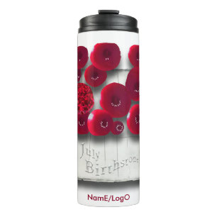 Garrafa Térmica objet_4_variantes sobre o rubi