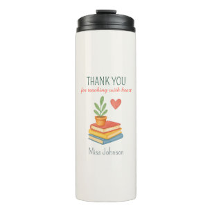 Garrafa Térmica Obrigado Professora - Presente De Apreciação Coraj