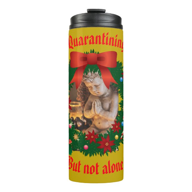 Garrafa Térmica Obtenha boas inspirações (Frente)