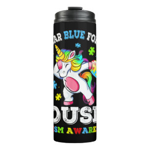 Garrafa Térmica Obtenha este roupa de Consciência do Autismo Magné