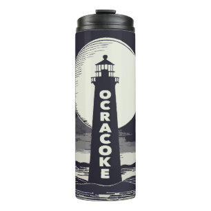 Garrafa Térmica Ocracoke Lighthouse na Carolina do Norte