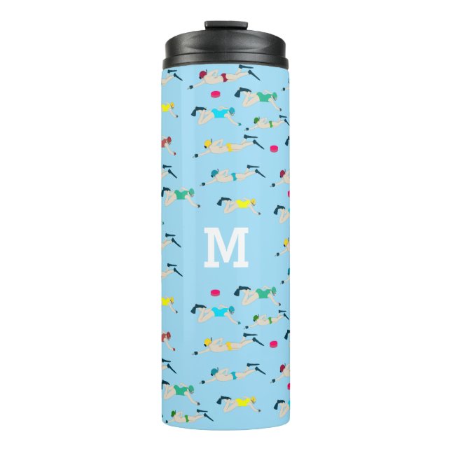 Garrafa Térmica Octopush Monograma (Frente)