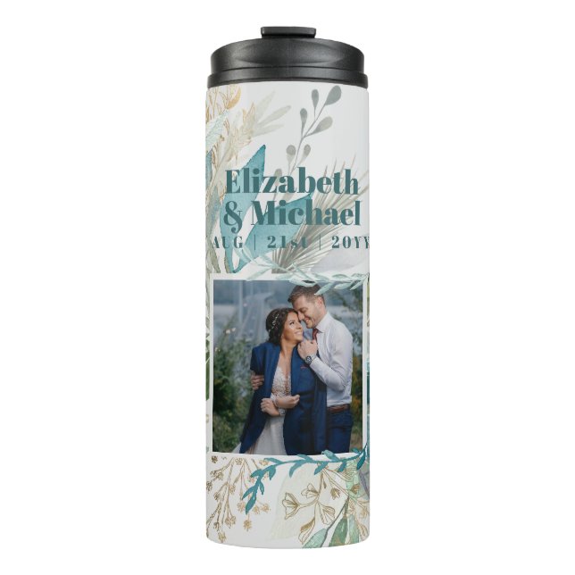 Garrafa Térmica OFERTAS DE FOTOGRAFIA Elegantes - Verde Deixa aqua (Frente)