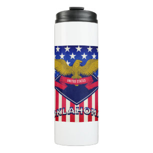 Garrafa Térmica Oklahoma USA Flag