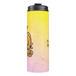 Garrafa Térmica Olho Inclinado Da Pumpkin Retro Personalizado