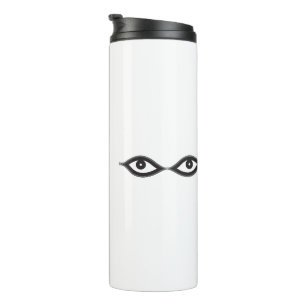 Garrafa Térmica Olhos de Zipper