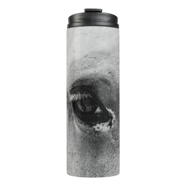 GARRAFA TÉRMICA OLHOS DO CAVALO BRANCO (Frente)