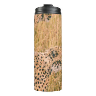 GARRAFA TÉRMICA OLHOS NO ALVO - FOTO DE ANIMAIS LEOPARD