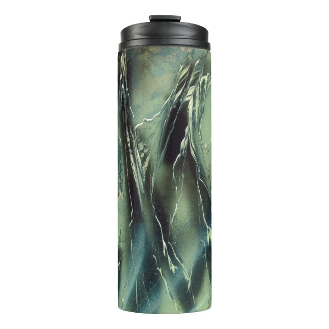 Garrafa Térmica Ominoso nas rochas (Frente)