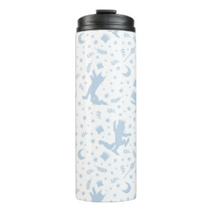 Garrafa Térmica Onde as Coisas Selvagens Floral Azul