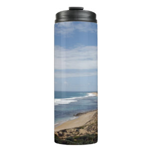 Garrafa Térmica Onde O Salmão Joga, Browns Beach, Austrália,