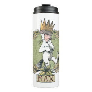 Garrafa Térmica Onde Vivem os Monstros   Emblema do Max