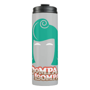 Garrafa Térmica Oompa Loompa Hair Graphic