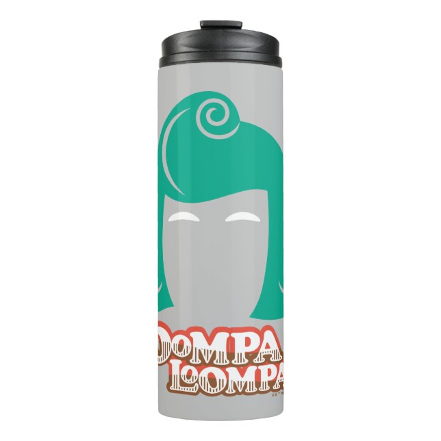 Garrafa Térmica Oompa Loompa Hair Graphic (Frente)