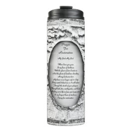 Garrafa Térmica Oração Para Restauração