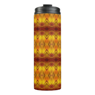Garrafa Térmica Orangey Ikat 7
