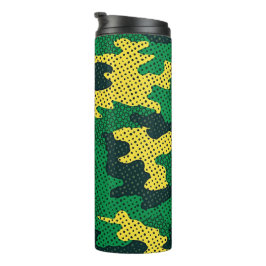 Garrafa Térmica Oregon Green & Yellow Camo Printed 