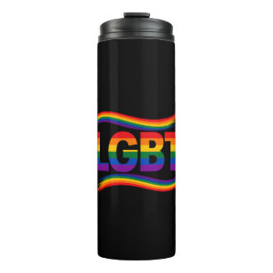Garrafa Térmica Orgulho Arco-íris LGBT