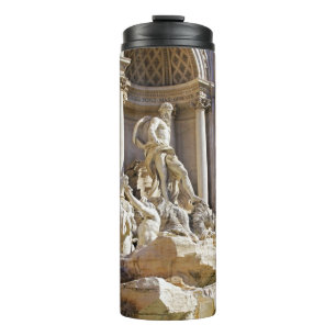 Garrafa Térmica ornamento metálico trevi fountain
