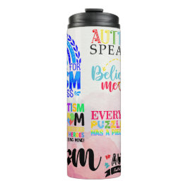 Garrafa Térmica Ororgulhoso Autismo Mãe