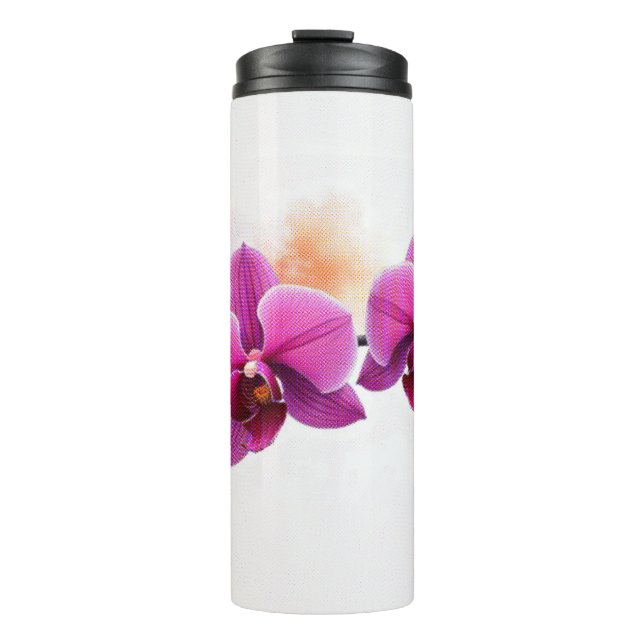 Garrafa Térmica Orquídea Flor de Aurora (Frente)
