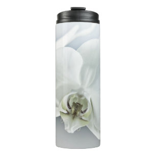Garrafa Térmica Orquídea Phalaenopsis Branca