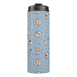 Garrafa Térmica Ortografia e Skeletons Halloween