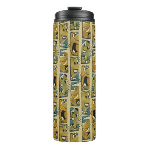 Garrafa Térmica Os Flintstones   Painéis de Caracteres Comic Retro