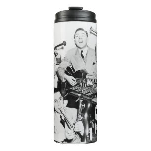 Garrafa Térmica Os meninos na bandvintage, música, banda, retrô, s
