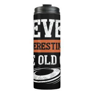 Garrafa Térmica Os Mens Nunca Subestimam O Antigo Disco Engraçado