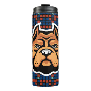 Garrafa Térmica Os pitbulls são feitos para abrigos, não para cois