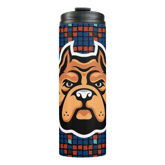 Garrafa Térmica Os pitbulls são feitos para abrigos, não para cois (Frente)