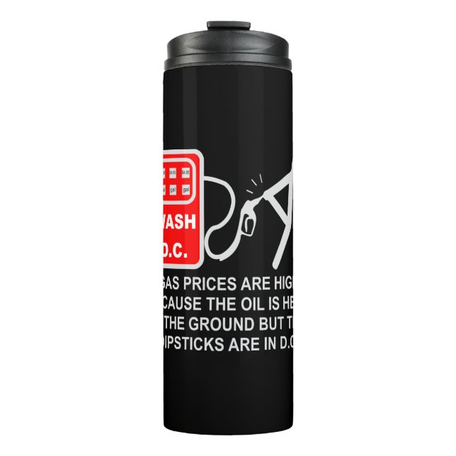 Garrafa Térmica Os Preços Do Gás São Elevados Porque Os Dipsticks  (Frente)