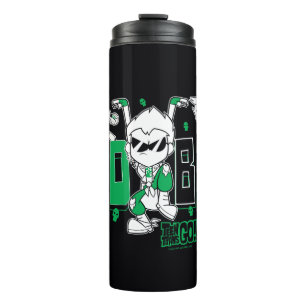 Garrafa Térmica Os titã adolescentes vão! "pisco de peito