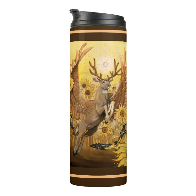 Garrafa Térmica Ouro Fields Mule Deer Pertyon (Rotação à direita)