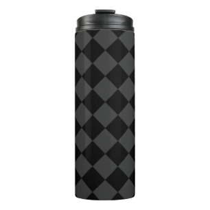 Garrafa Térmica Ouros Pretos e Enfumaçados - Elegante e Eterno
