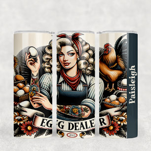 Garrafa Térmica Ovo-Dealer - Galinha-Da-Feira Retro
