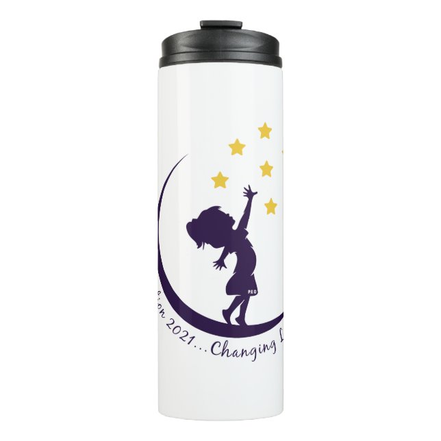 Garrafa Térmica P.E.O. Convenção do Estado da Flórida...Mudando Vi (Frente)