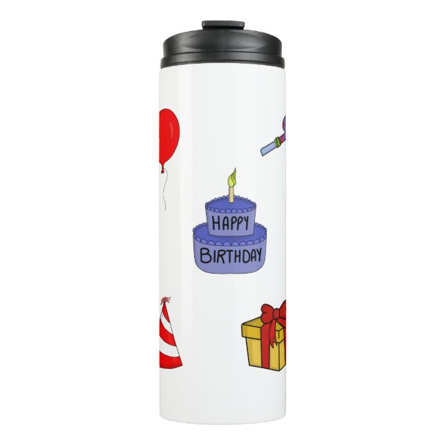 Garrafa Térmica Pacote de Aniversário (Frente)