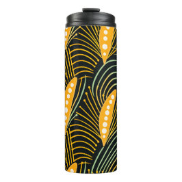 Garrafa Térmica Padrão africano vibrante