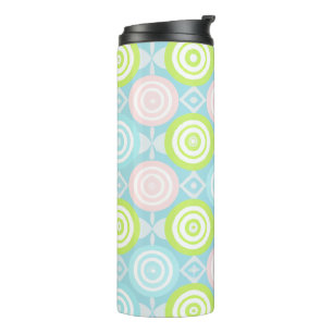 Garrafa Térmica Padrão Baby Boho com Círculos