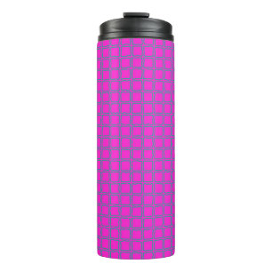 Garrafa Térmica Padrão Chic Cor-de-Rosa Super Bonito