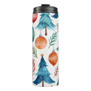 Garrafa Térmica Padrão da árvore de Natal