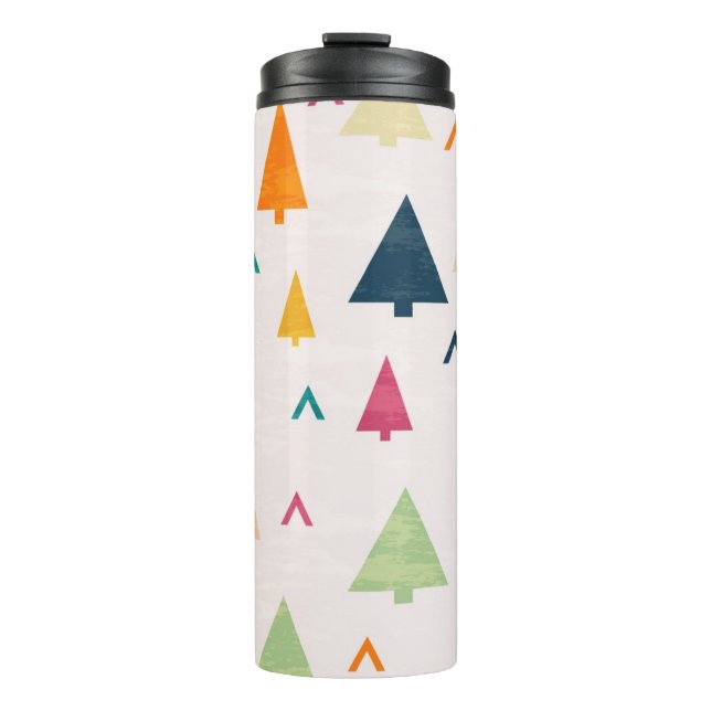 Garrafa Térmica Padrão da árvore de Natal (Frente)