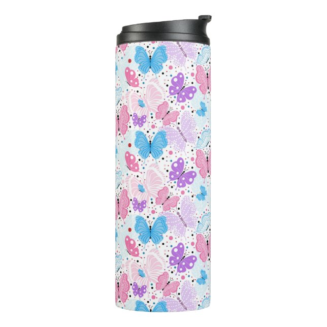 Garrafa Térmica Padrão da borboleta (Giro à esquerda)