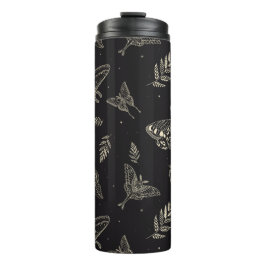 Garrafa Térmica Padrão da borboleta da mariposa