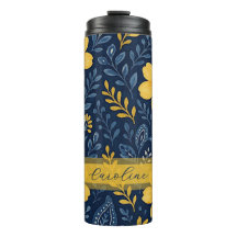Padrão de Arte Floral na moda-Étnica Mediterrânica